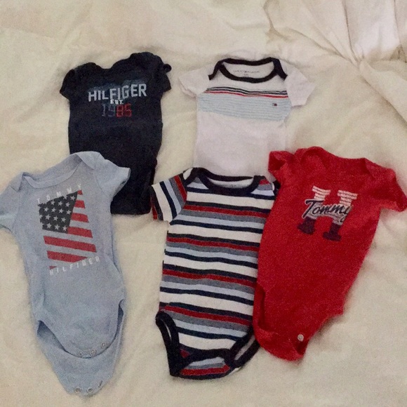 baby tommy hilfiger onesie